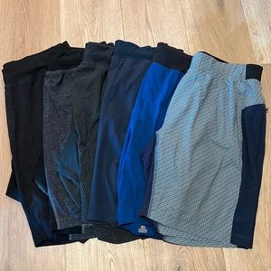 Eight pairs of Lululemon Men’s Shorts (34/L)